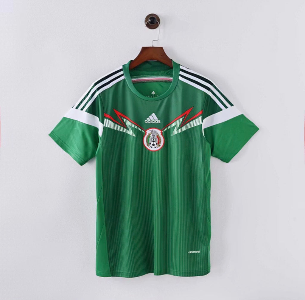 2014 Retro Mexico National Home Football Shirt 1:1