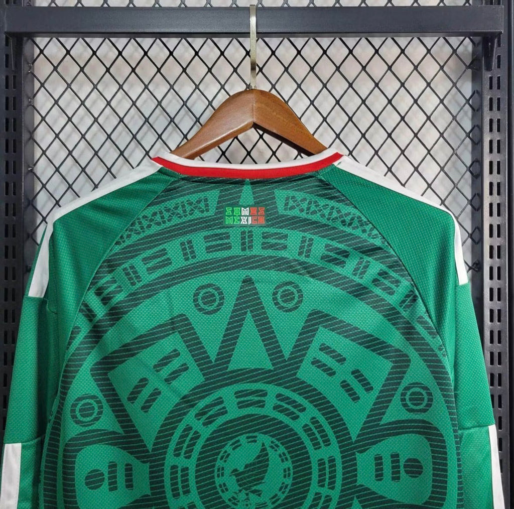 2026 Long Sleeve Mexico National Home Football Shirt 1:1