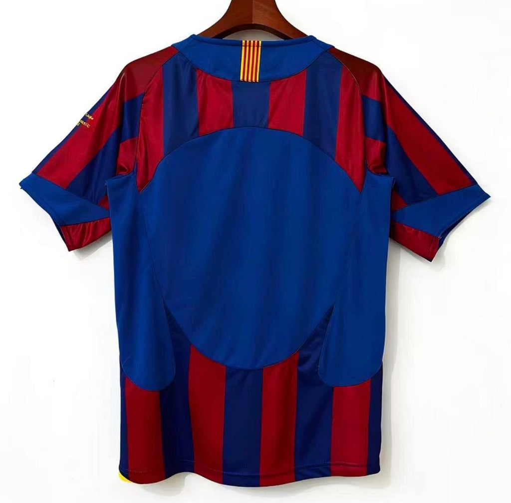 2005/2006 Retro Barcelona Home Football Shirt UEFA Champions League 1:1