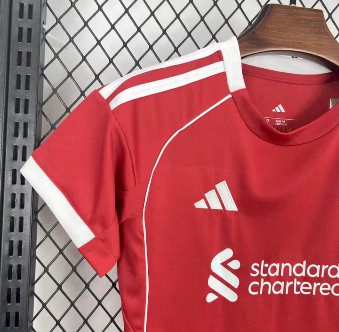 2025/2026 Liverpool Home Soccer Jersey 1:1 Kids Size