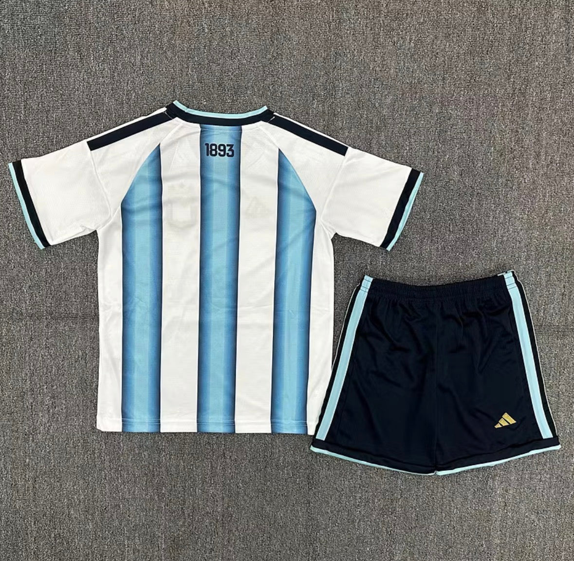 2026 Argentina National Team Home Football Shirt 1:1 Kids Size