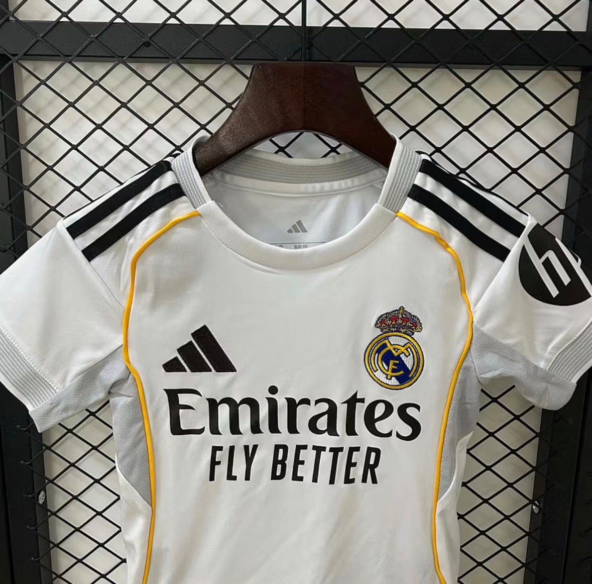2025/2026 Real Madrid Home Football Shirt 1:1 Kids Size