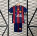 2014/2015 Retro Barcelona Home Football Shirt 1:1 Kids Size