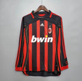 2006/2007 Retro Long Sleeve AC Milan Home Football Shirt 1:1