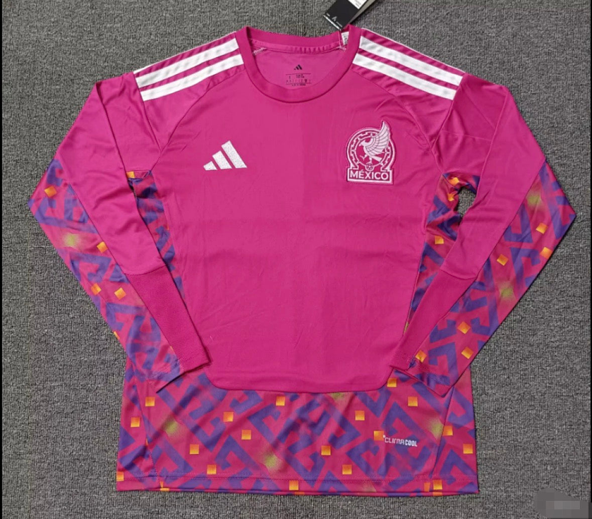 2026 Long Sleeve Mexico National Goalkeeper Football Shirt 1:1