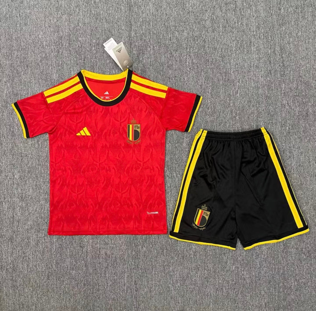 2026 Belgium National Team Home Football Shirt 1:1 Kids Size