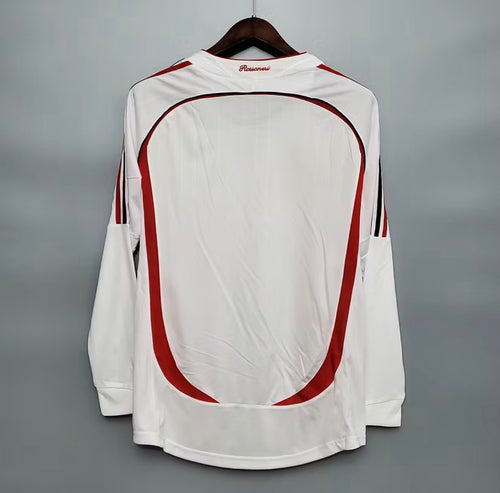 2006/2007 Retro Long Sleeve AC Milan Away Football Shirt 1:1