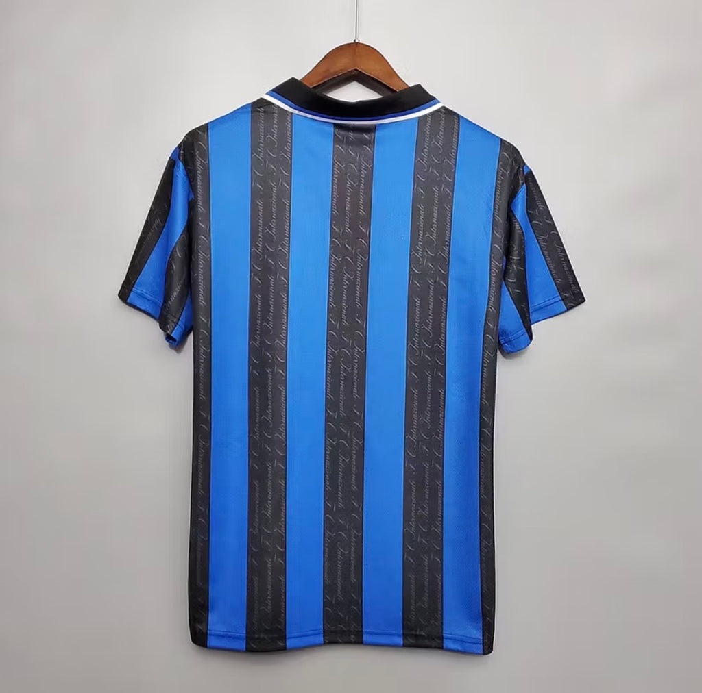 1997/1998 Retro Internazionale Milan Home Football Jersey 1:1