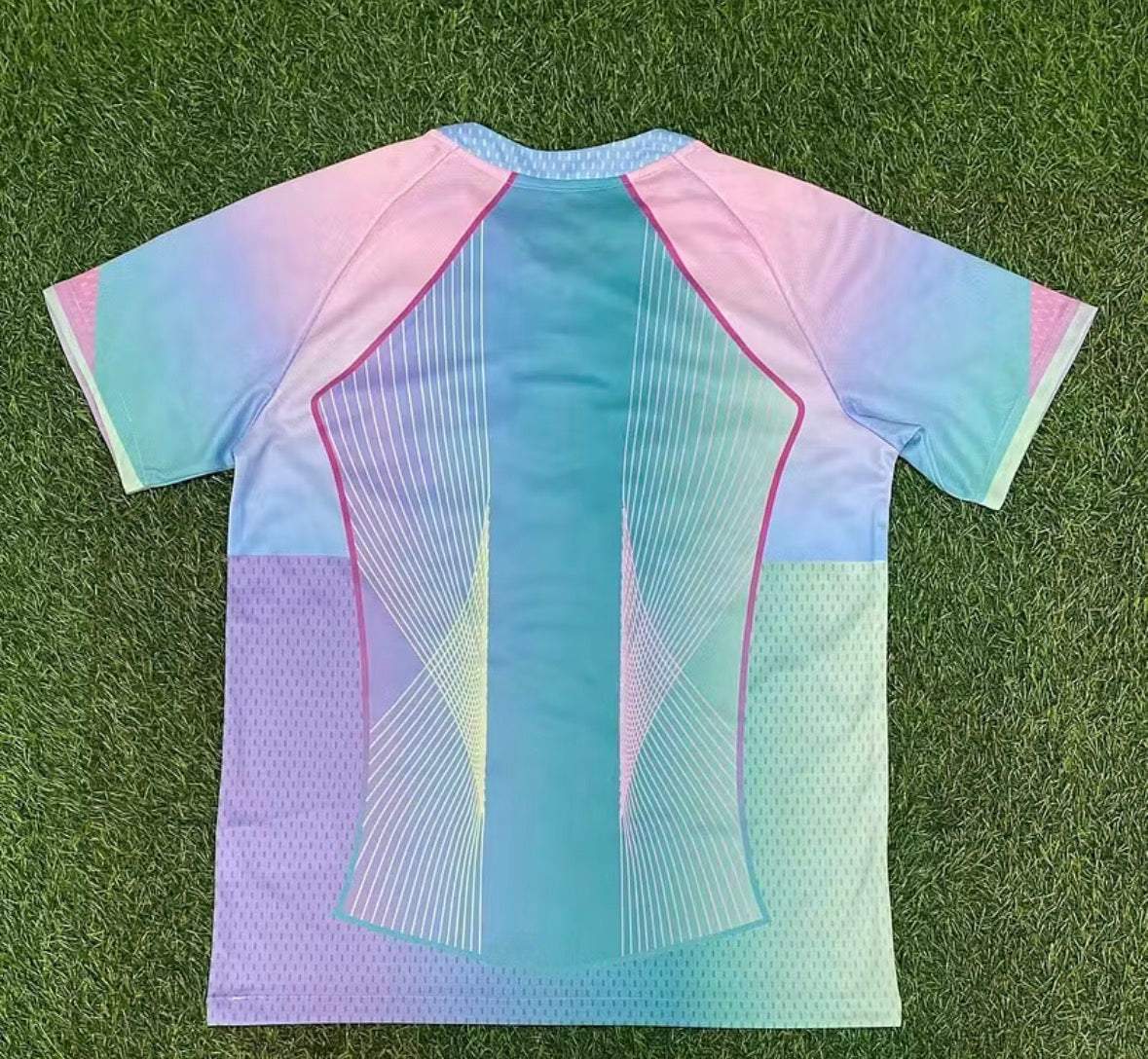 2025/2026 Barcelona Concept Pink Blue Gradient Football Shirt 1:1