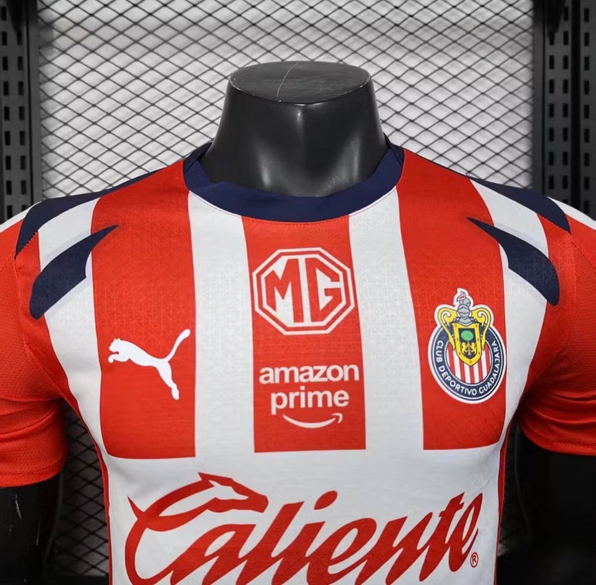 2025/2026 Player Version Chivas Guadalajara Home Soccer Jersey 1:1