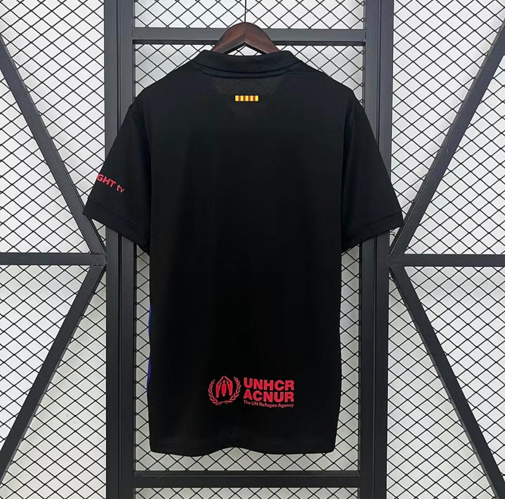 2024/2025 Barcelona Travis Scott Joint Edition Black Football Shirt 1:1