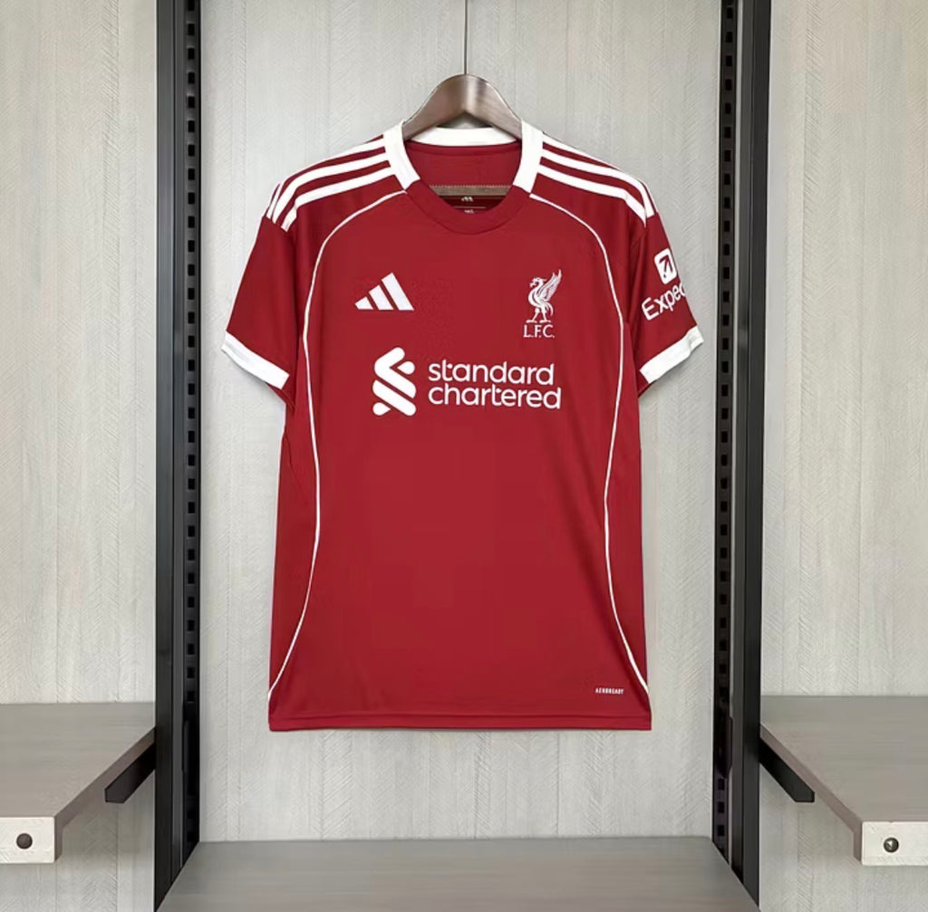 2025/2026 Liverpool Home Soccer Jersey 1:1