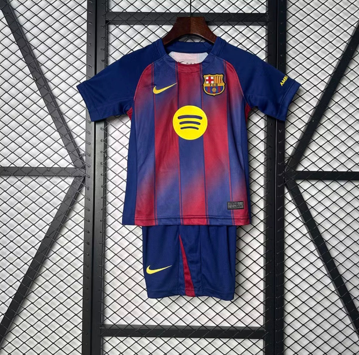 2025/2026 Barcelona Home Football Shirt 1:1 Kids Size
