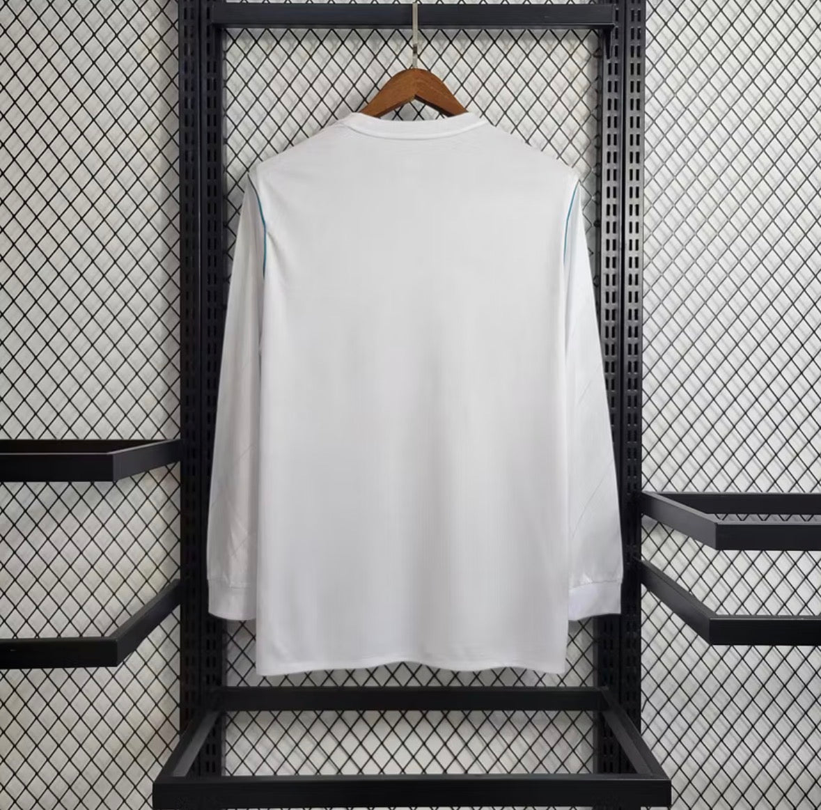 2017/2018 Retro Long Sleeve Real Madrid Home 1:1