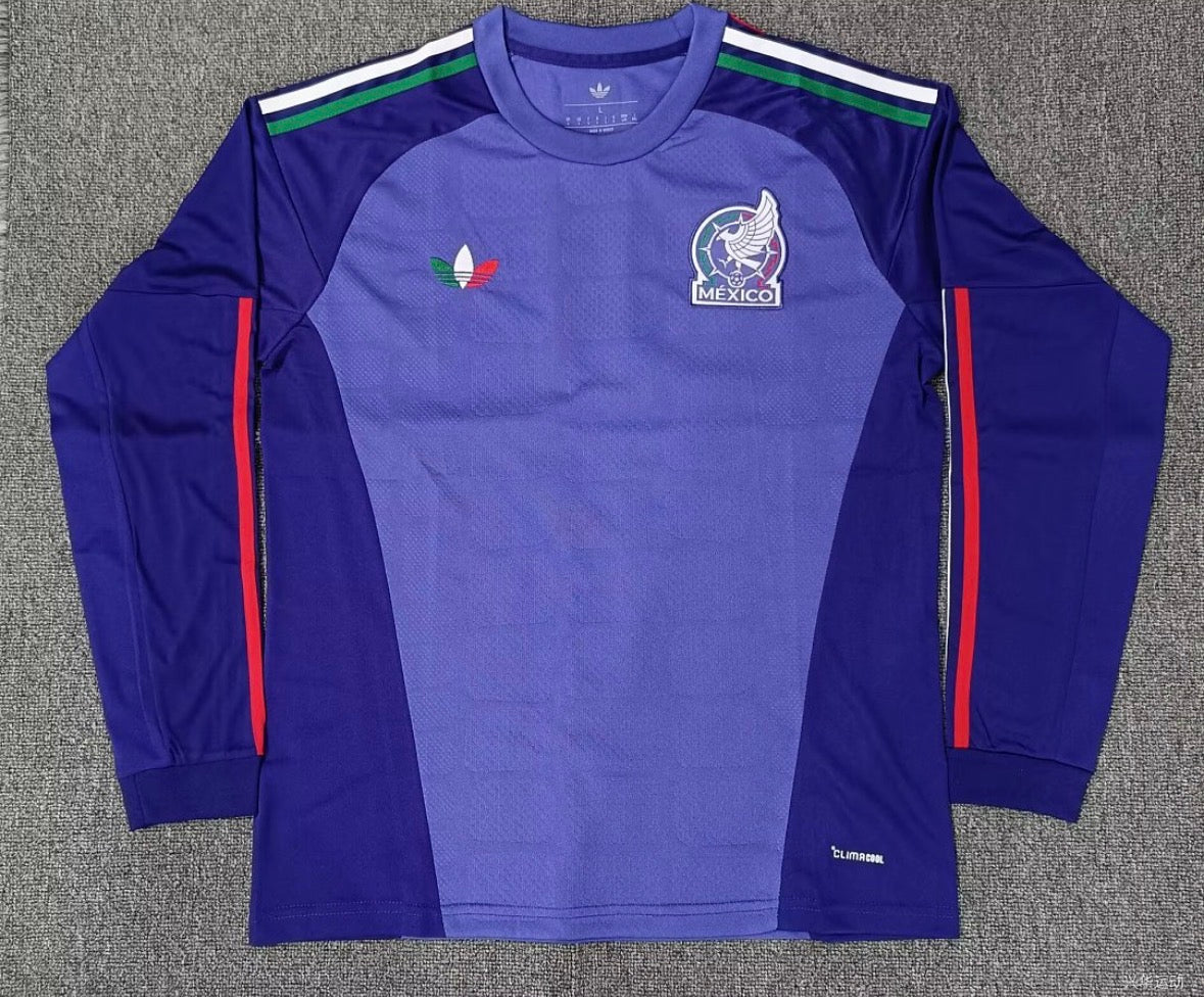 2026 Long Sleeve Mexico National Goalkeeper Football Shirt 1:1