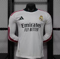 2026/2027 Player Version Long Sleeve Real Madrid Home Football Shirt 1:1