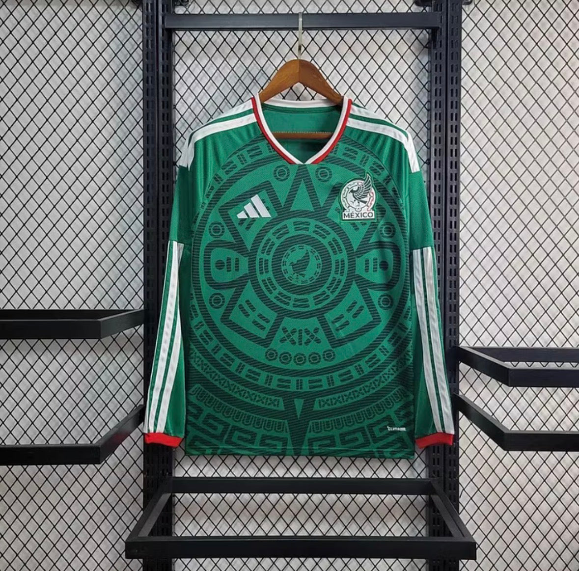 2026 Long Sleeve Mexico National Home Football Shirt 1:1