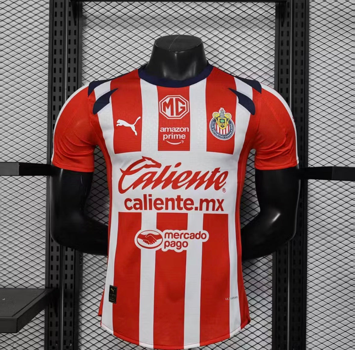 2025/2026 Player Version Chivas Guadalajara Home Soccer Jersey 1:1