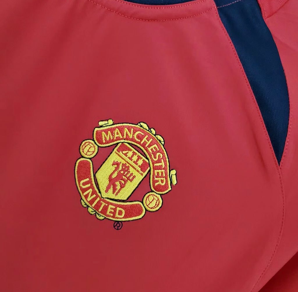 2002/2004 Retro Manchester United Home Football Shirt 1:1