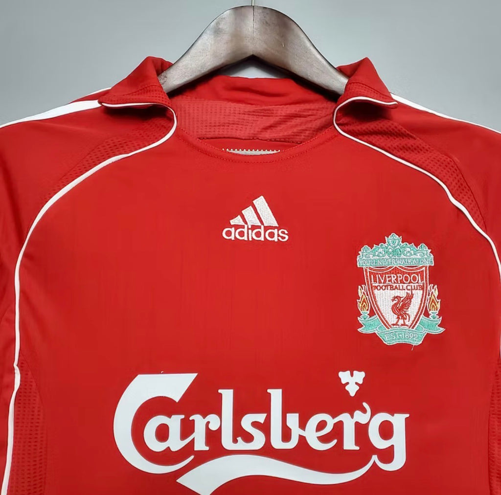 2006/2007 Retro Liverpool Football Shirt Home 1:1