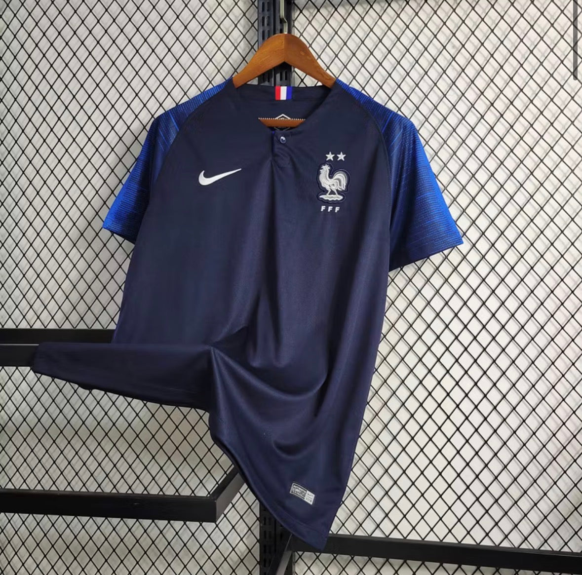 2018 Retro France Home Football Shirt 1:1