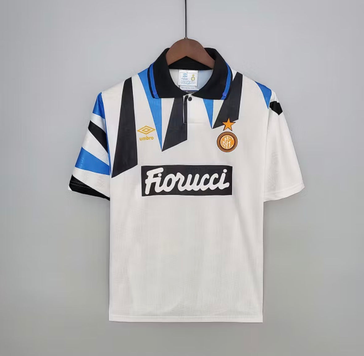1992/1993 Retro Internazionale Milan Away Football Jersey 1:1