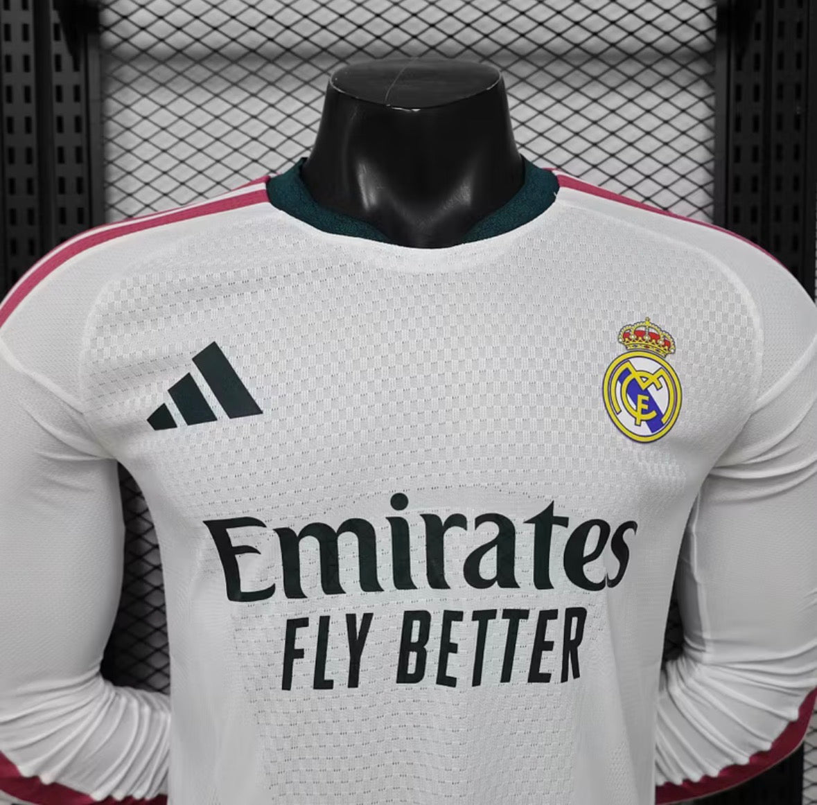 2026/2027 Player Version Long Sleeve Real Madrid Home Football Shirt 1:1